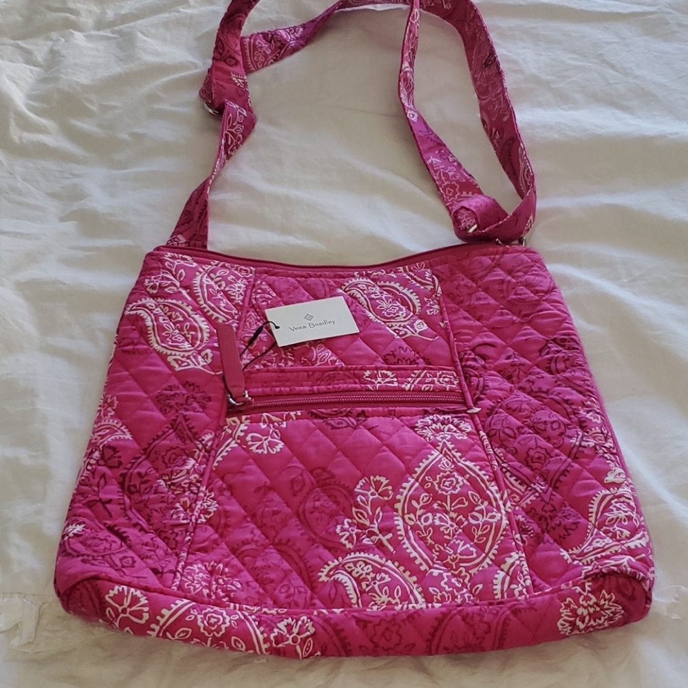 Vera Bradley pink  quilted bag